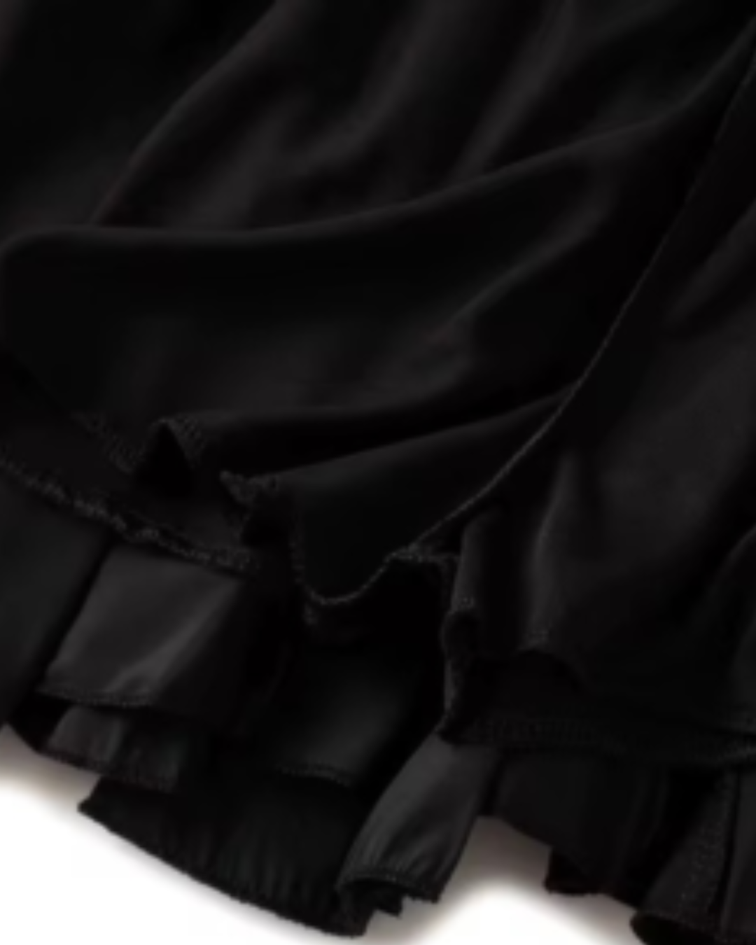 Coquette Rüschen Minirock mit Hoher Taille