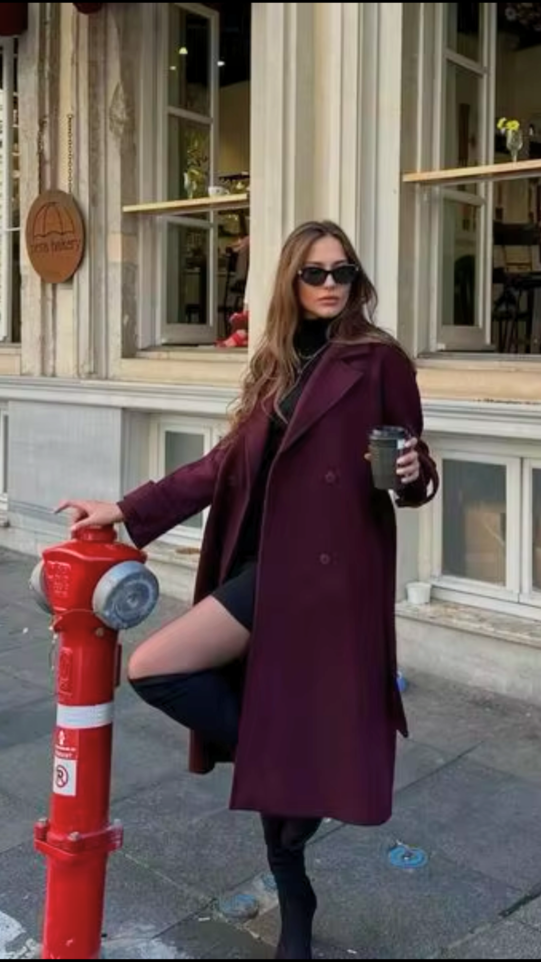 Eleganter warmer Frühlingsmantel für Damen im Casual-Stil mit Umlegekragen