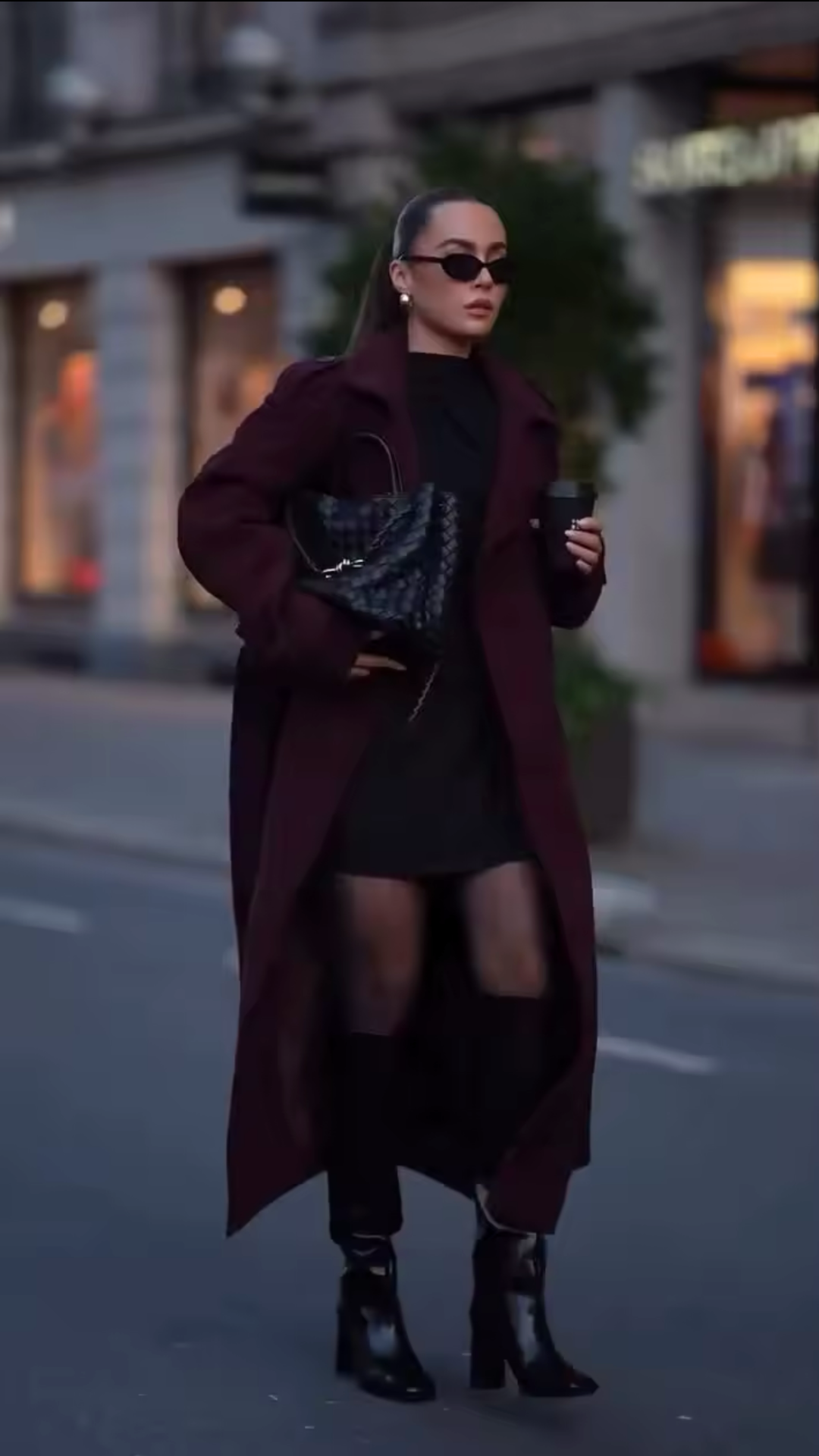 Eleganter warmer Frühlingsmantel für Damen im Casual-Stil mit Umlegekragen