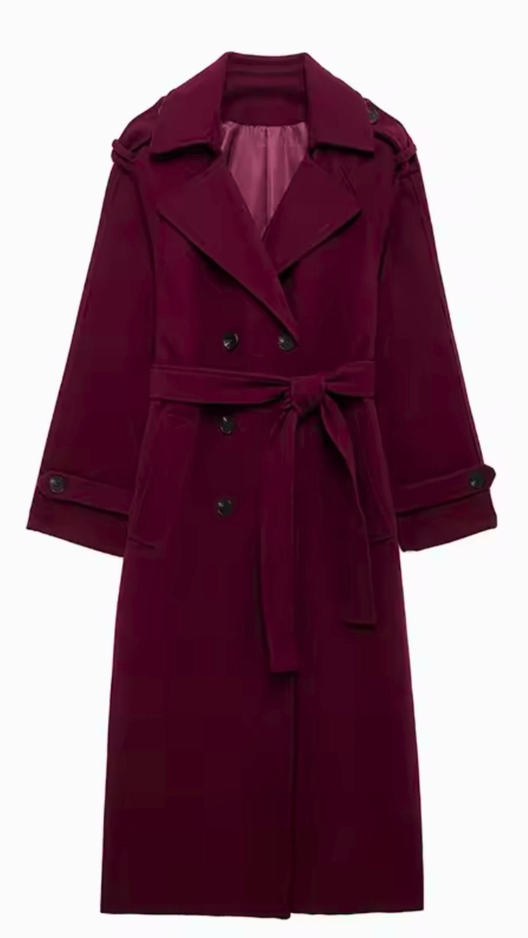 Eleganter warmer Frühlingsmantel für Damen im Casual-Stil mit Umlegekragen