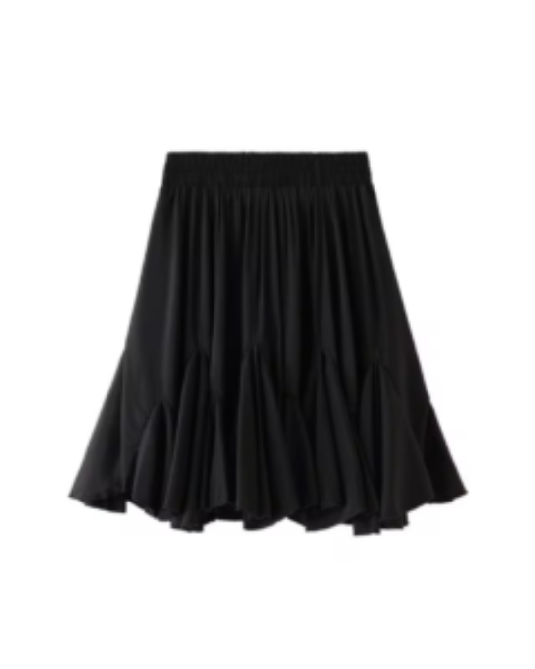 Coquette Rüschen Minirock mit Hoher Taille