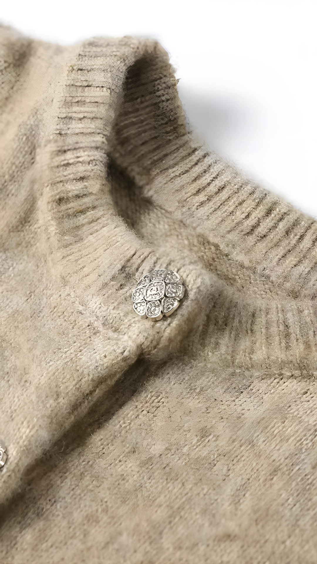 Cream Allure Knit Set