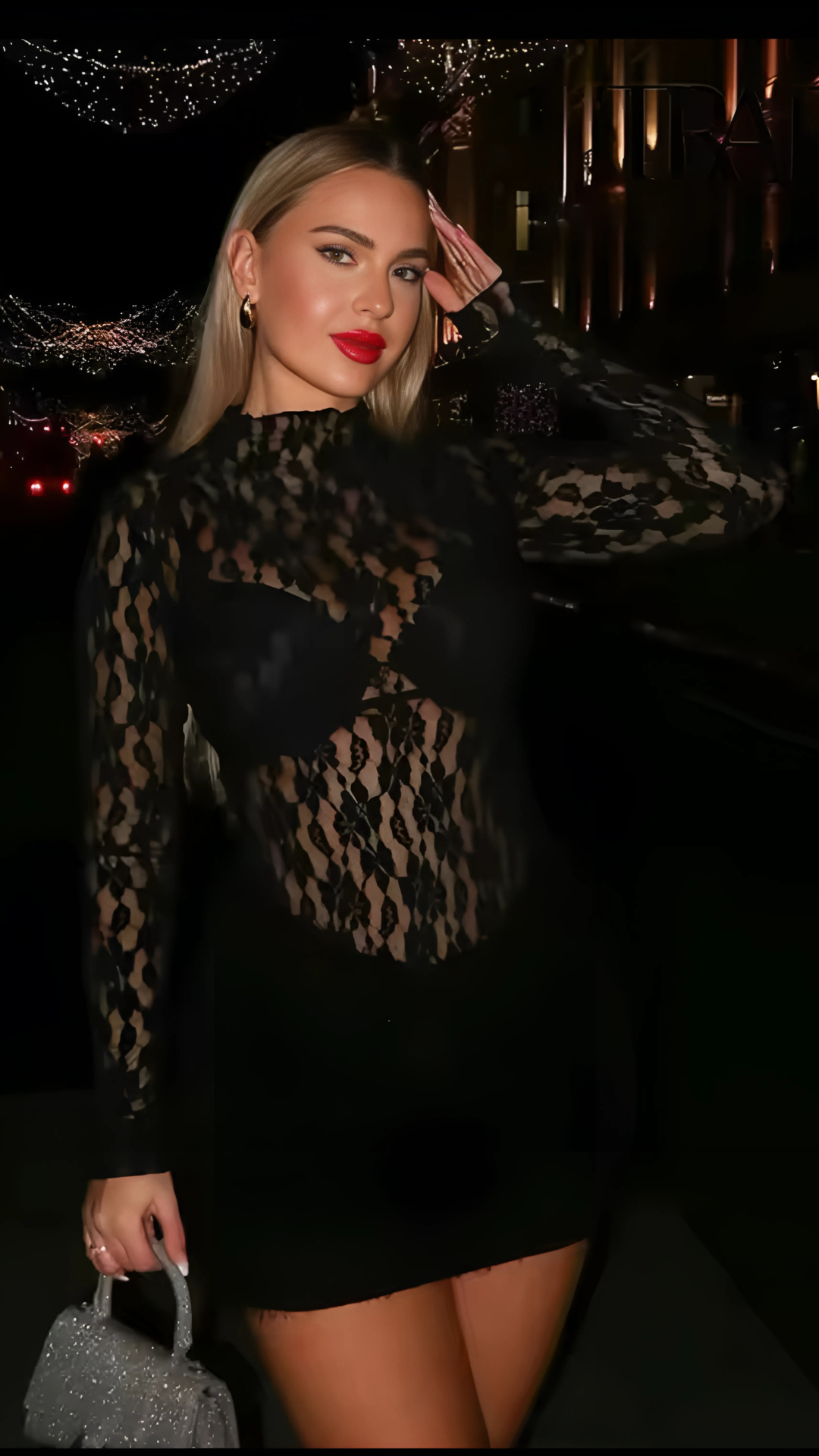 Midnight Seduction Lace Set