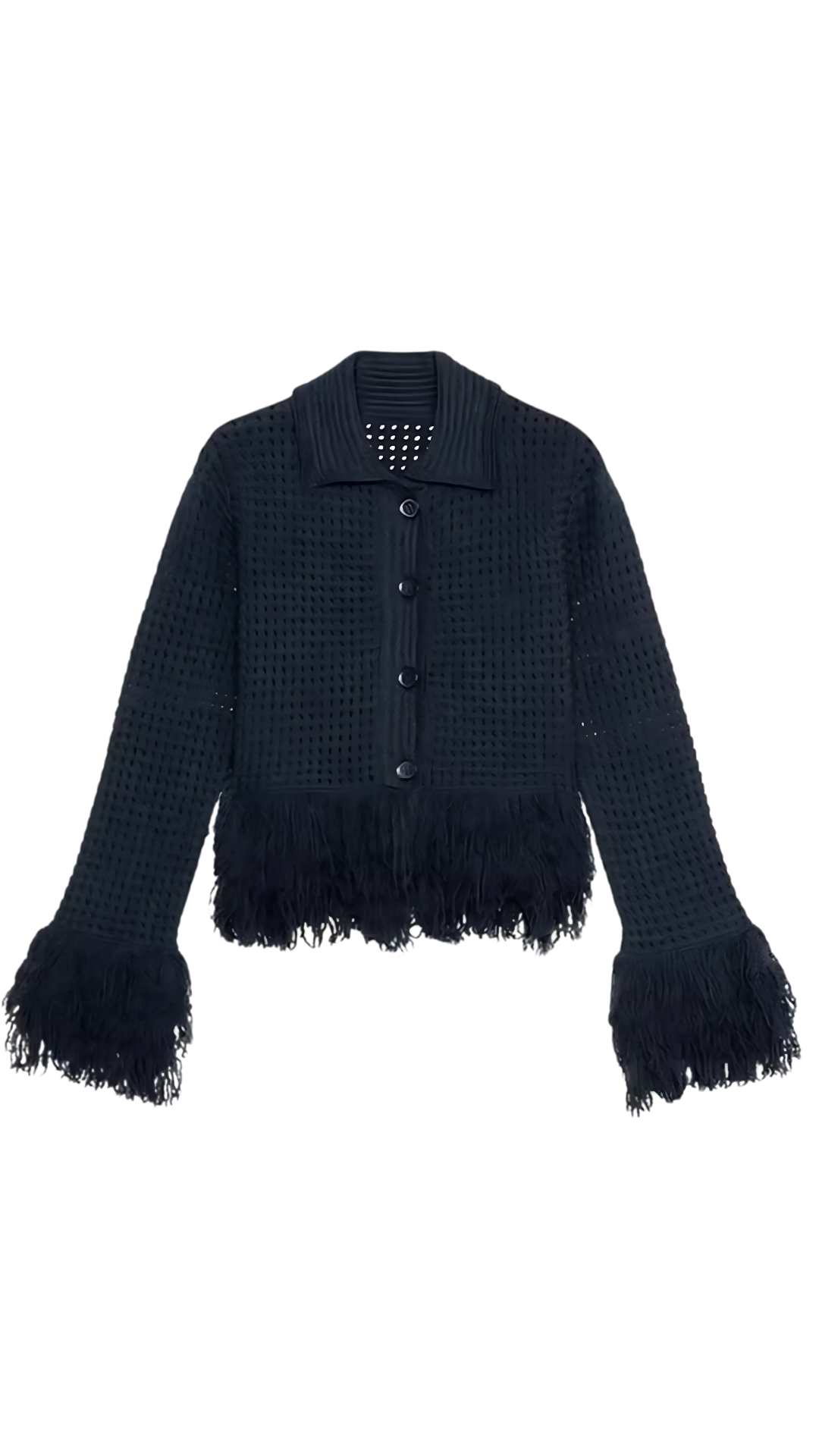 Eclipse Fringe Knit Set