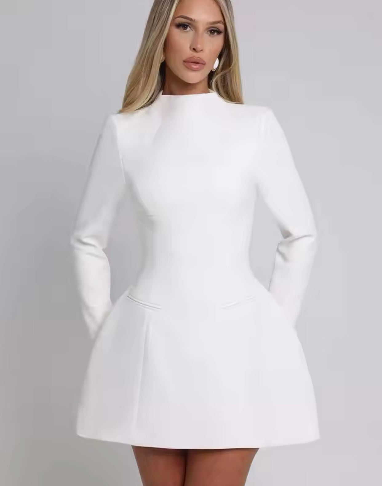 Elegant Aura Mini Dress