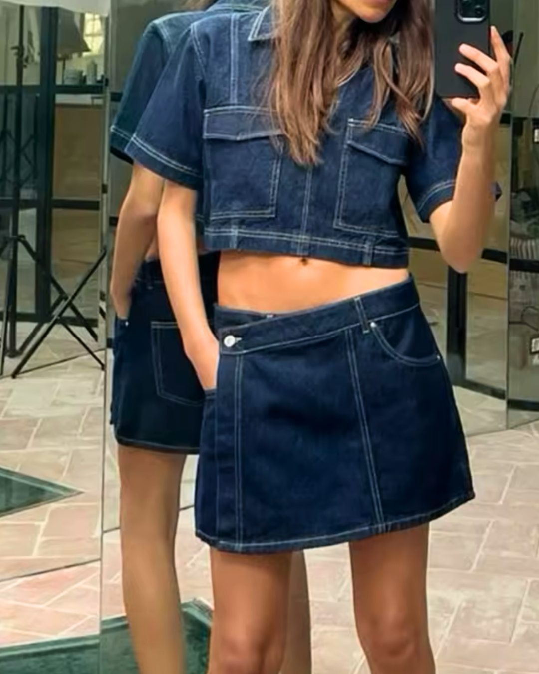 Urban Chic Denim Ensemble