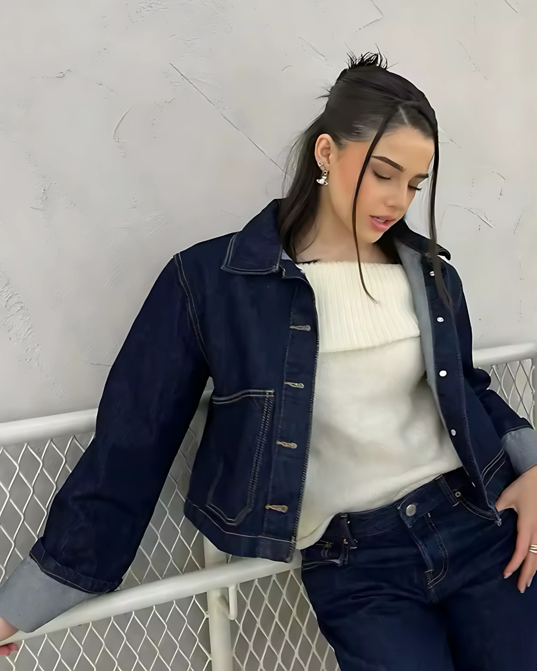 “Vintage Denim Duo”