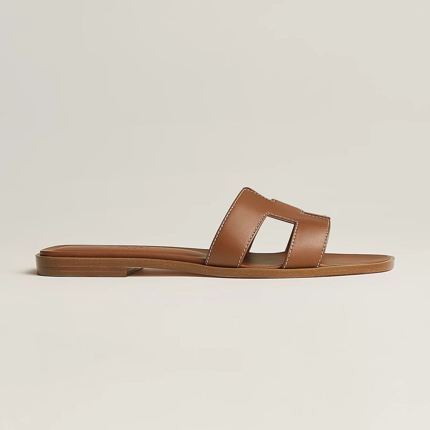 Solara Luxe Leather Slides – Elegante Sommer-Ledersandalen Damen