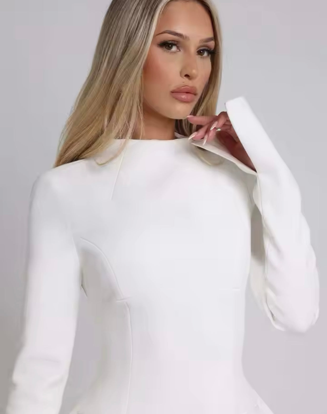 Elegant Aura Mini Dress