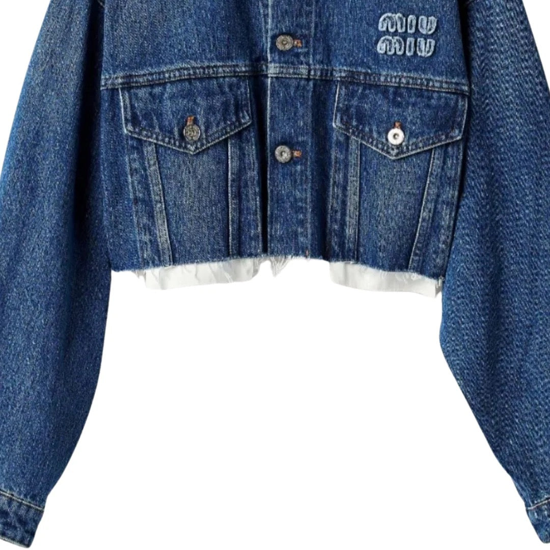 Urban Chic Cropped Denim Jacket