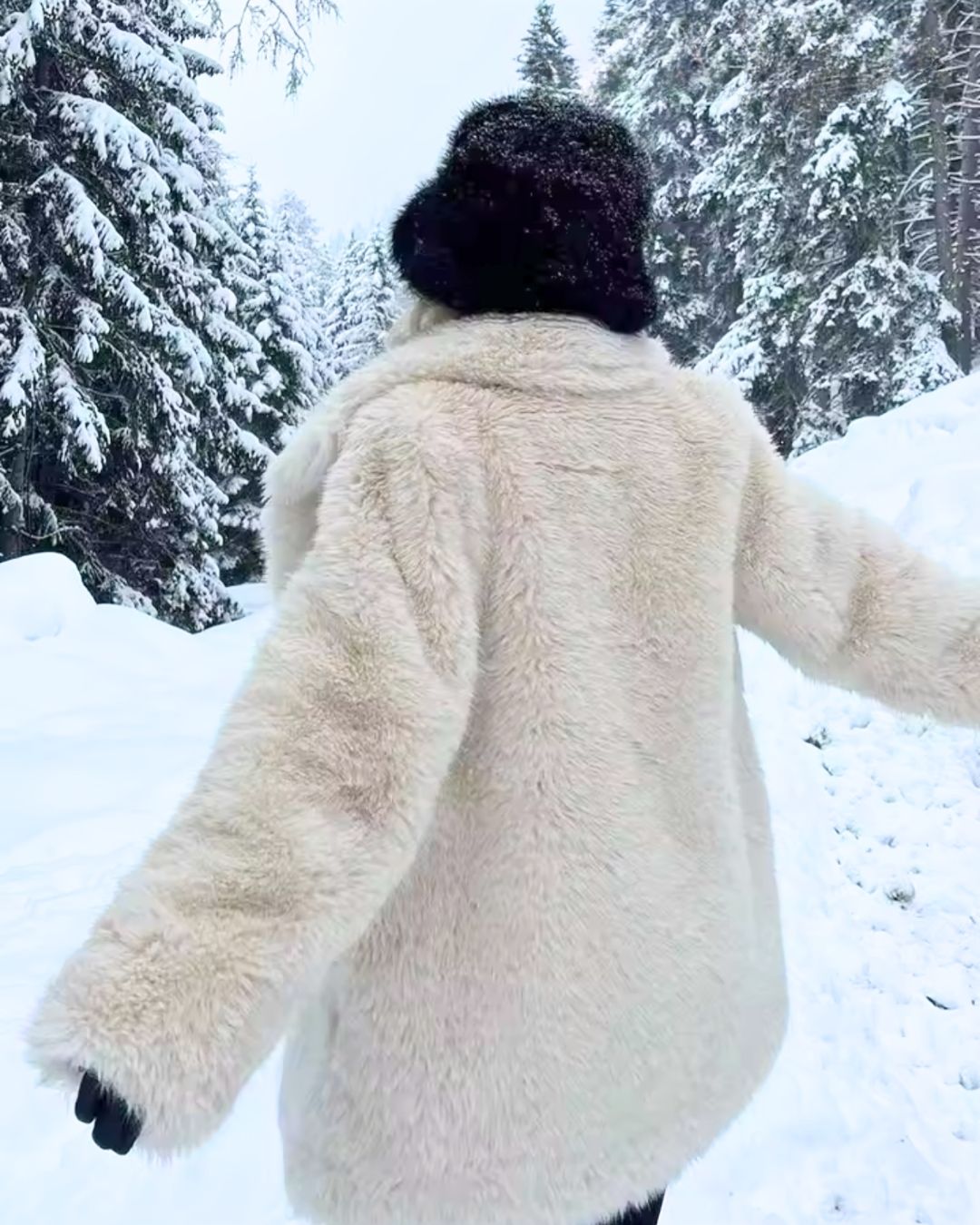 Luxury Teddy Faux Fur Coat