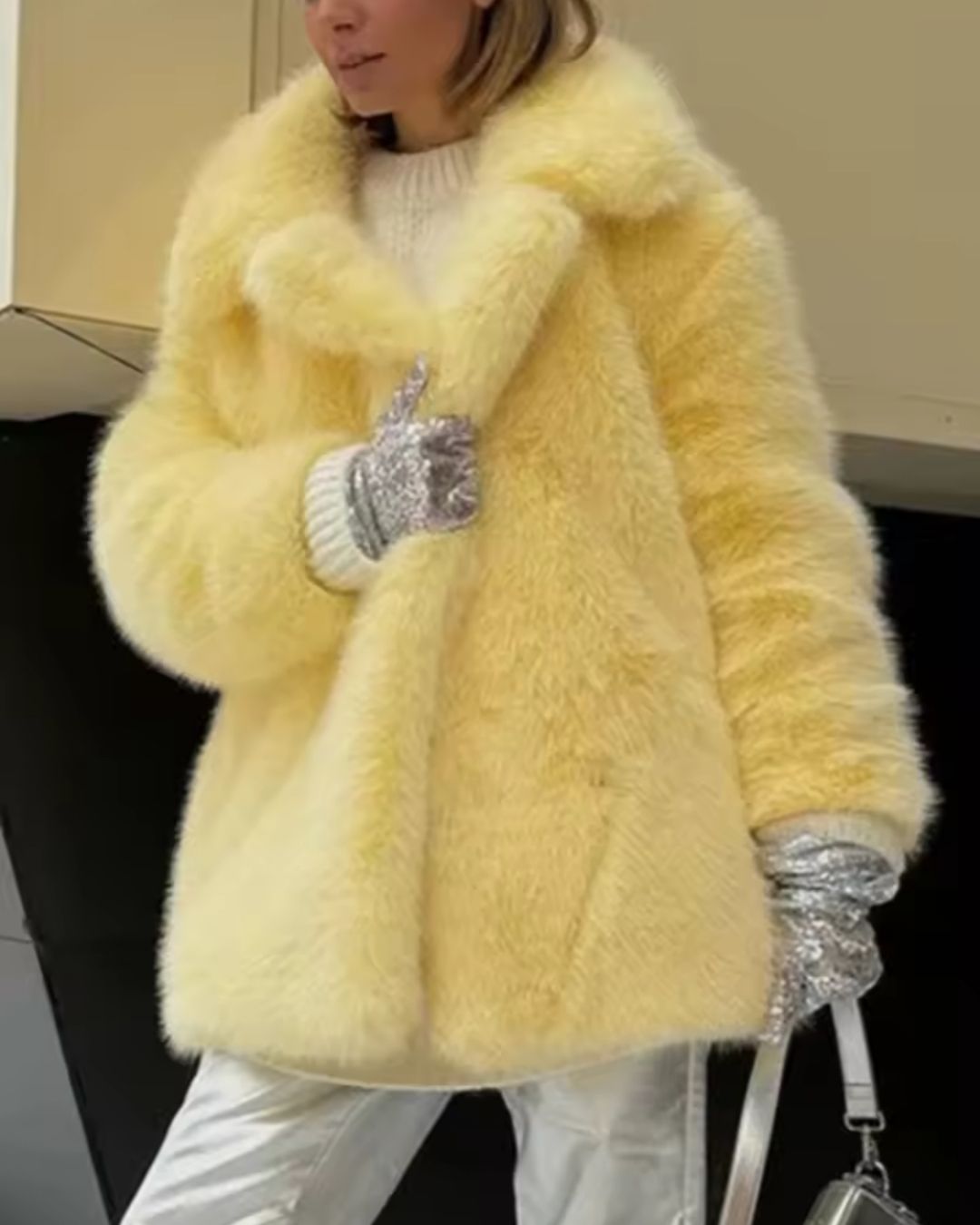 Luxury Teddy Faux Fur Coat