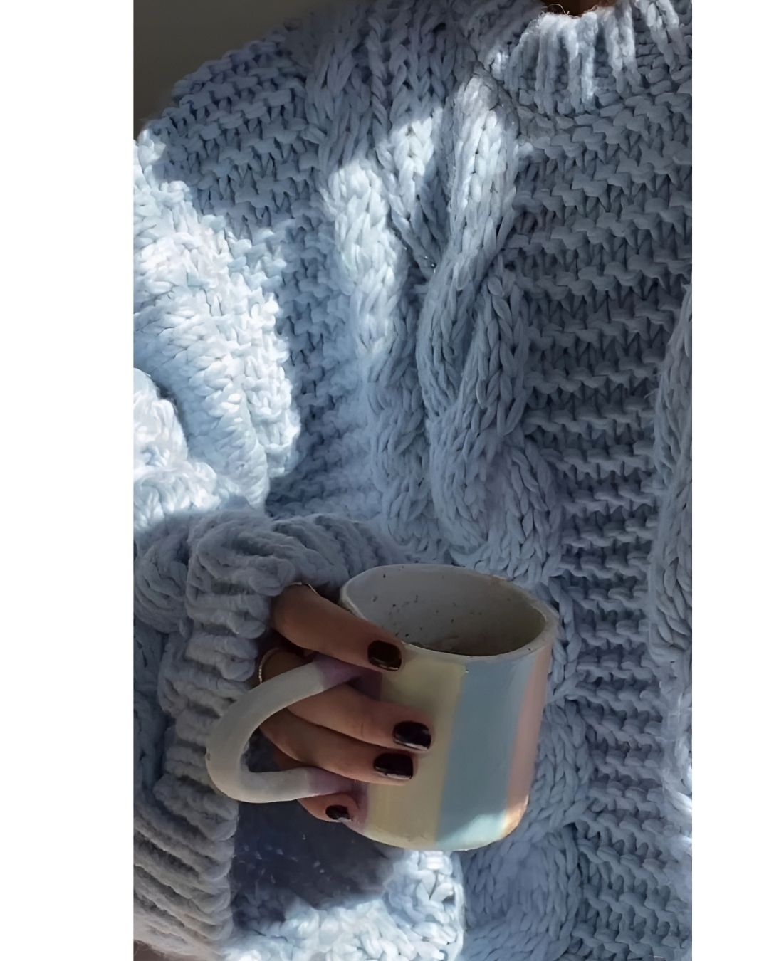 Cozy Flare Cable Knit Sweater