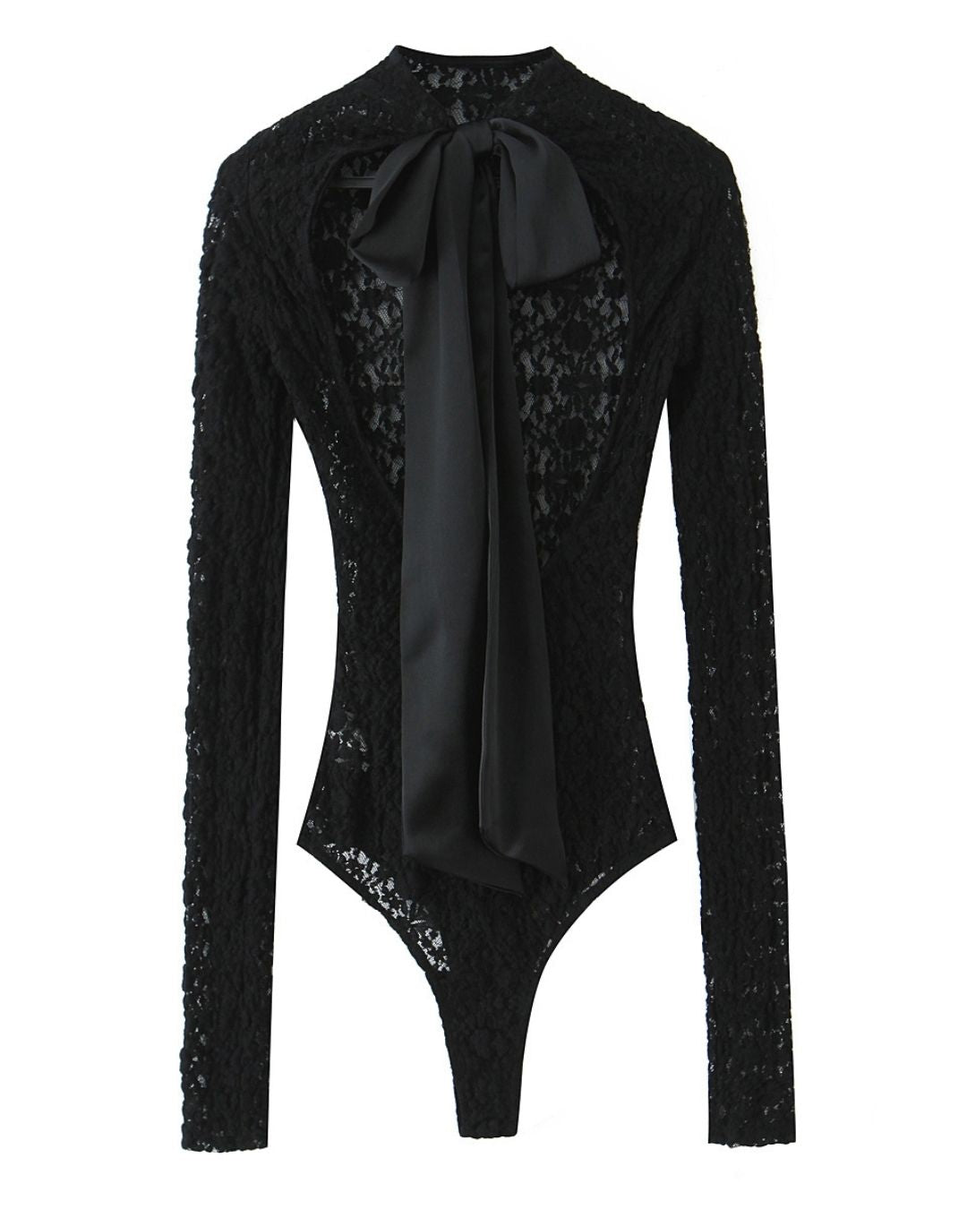 Schwarzes Spitzen Minikleid