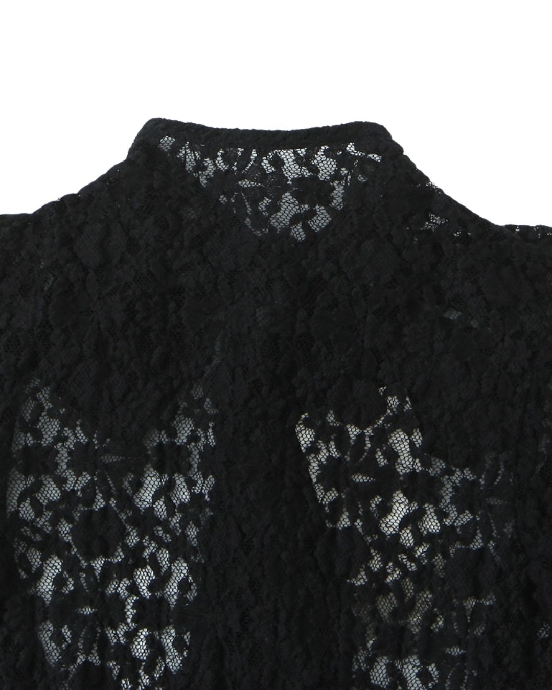 Schwarzes Spitzen Minikleid