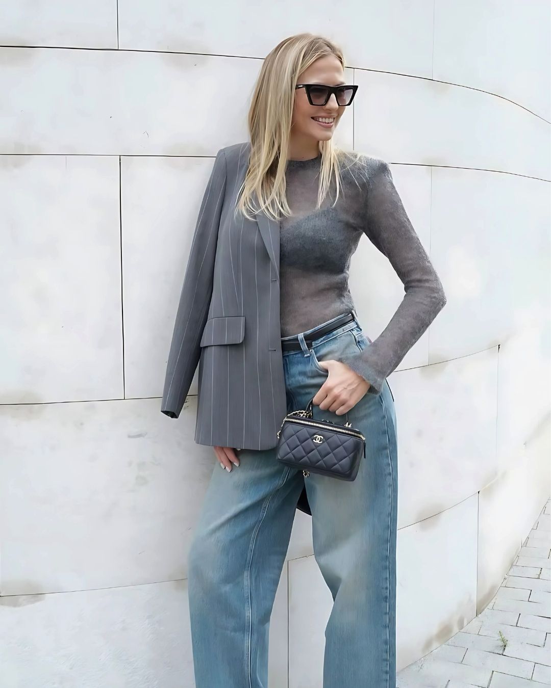 Feminine Grace Sheer Pullover