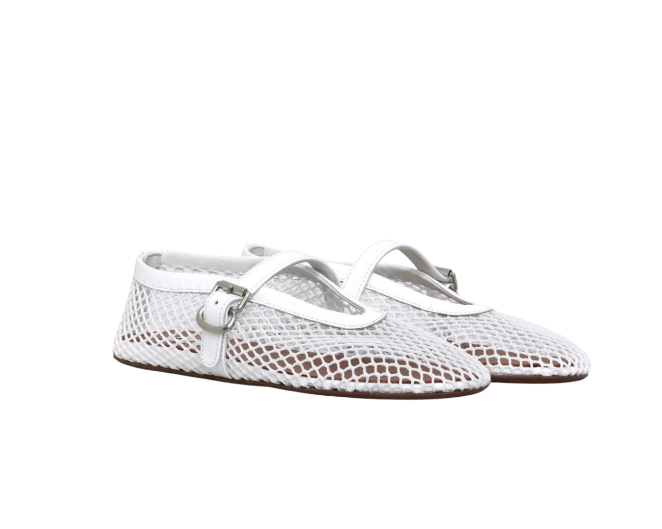 Mesh Riviera Mary Jane Flats