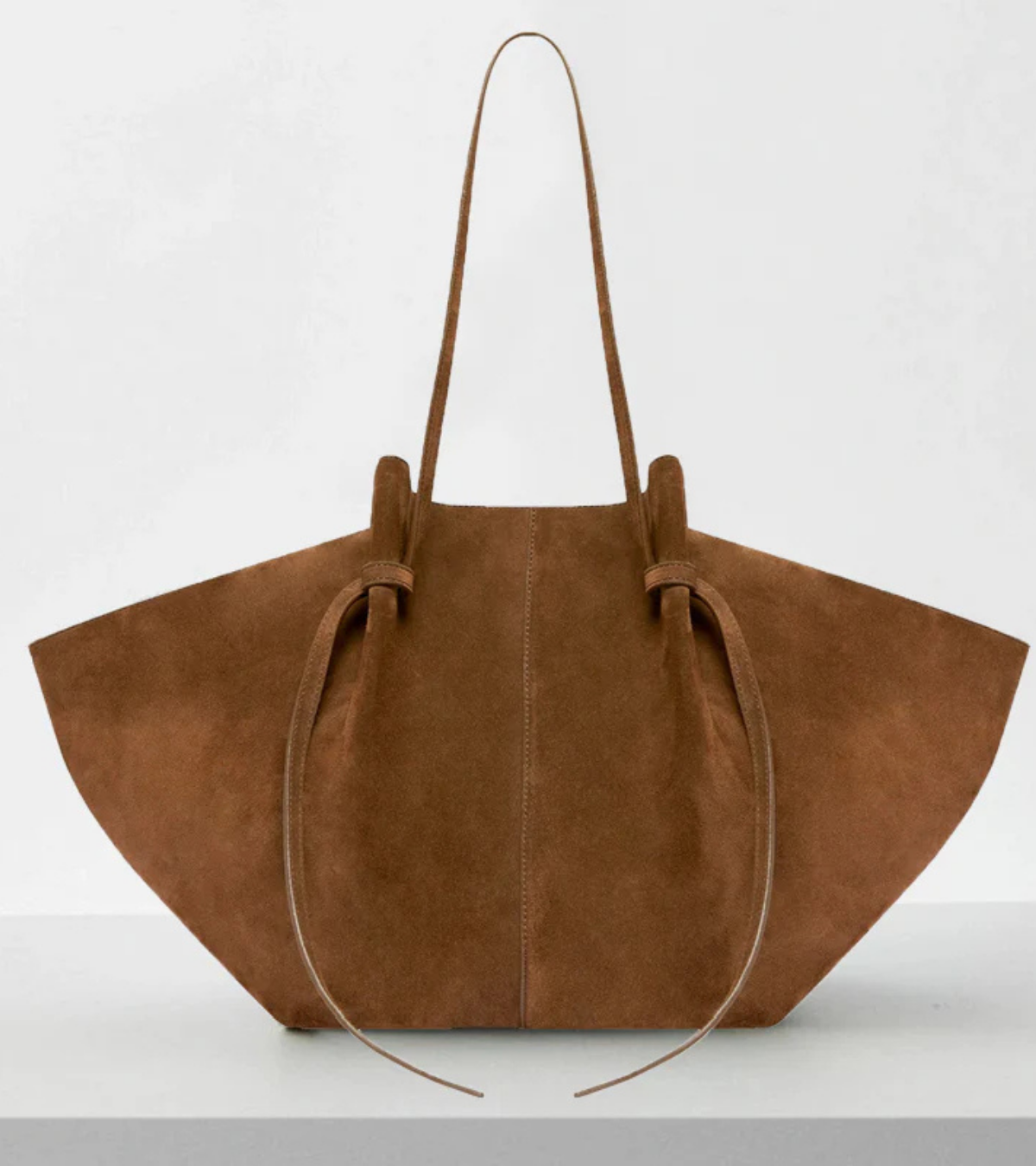 Velvet Luxe Suede Tote Bag