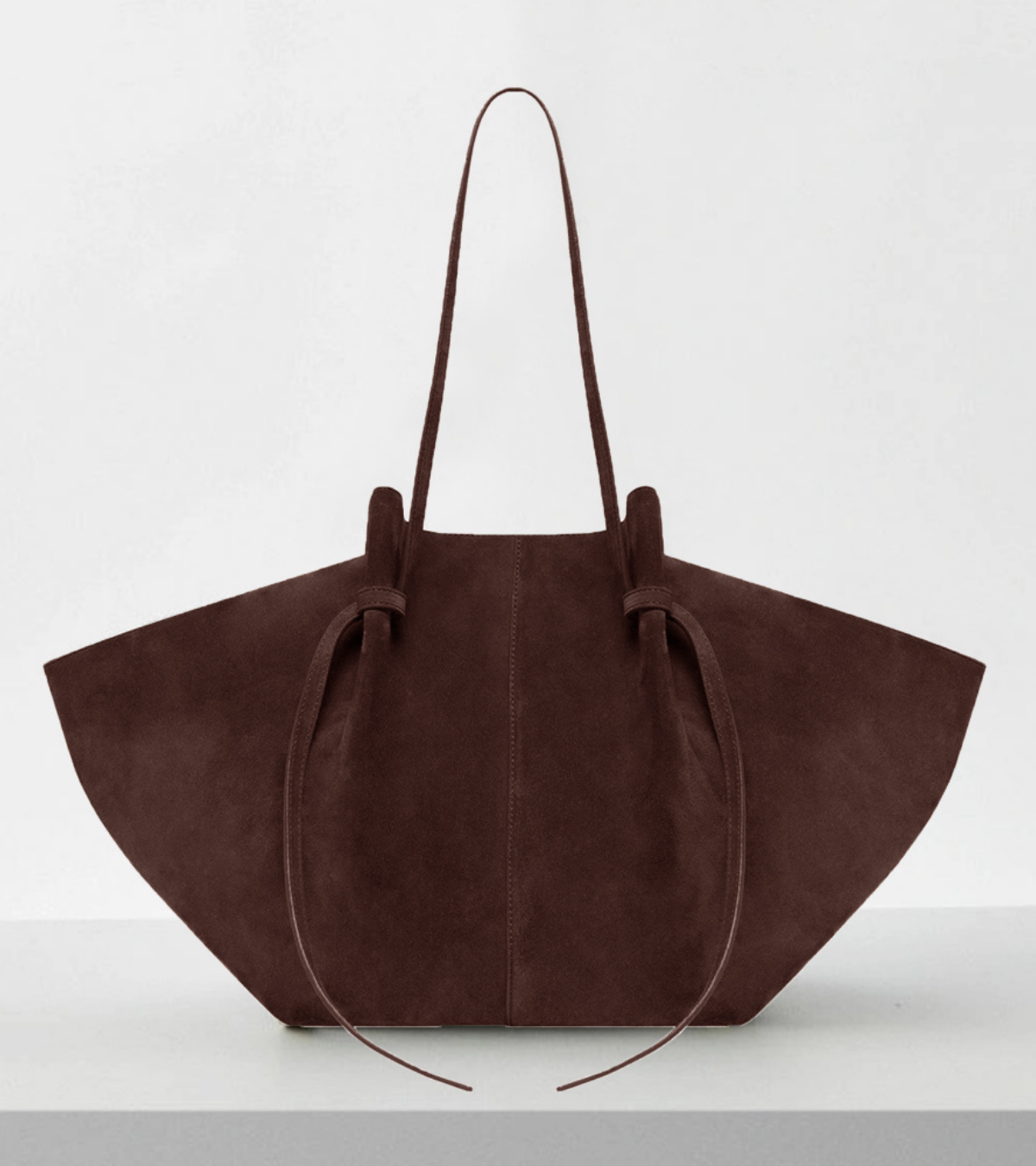 Velvet Luxe Suede Tote Bag
