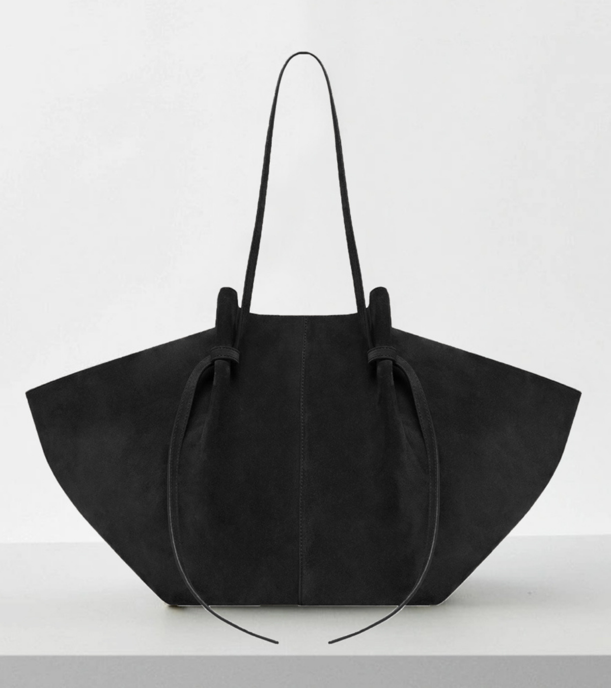 Velvet Luxe Suede Tote Bag