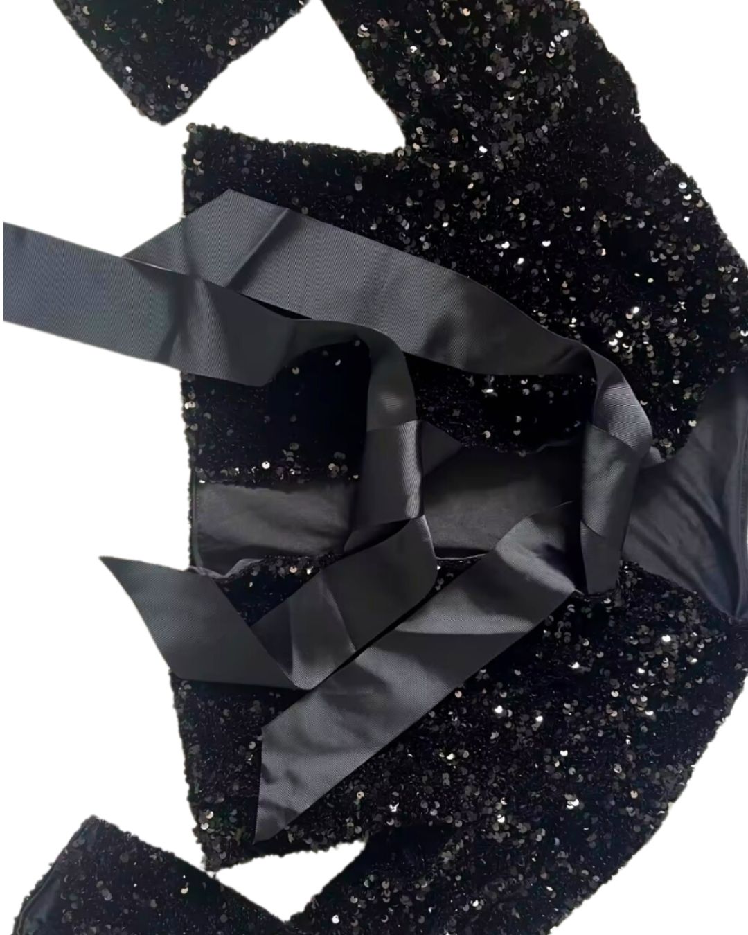 Glam Bow Sequin Jacket