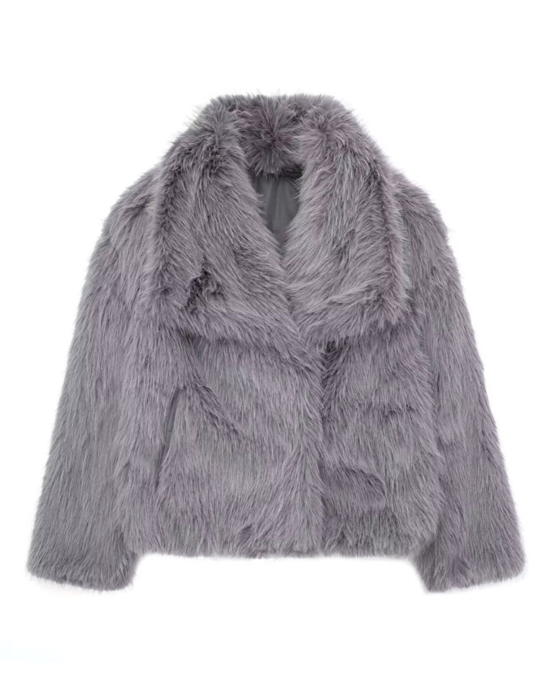 Arctic Luxe Faux Fur Coat
