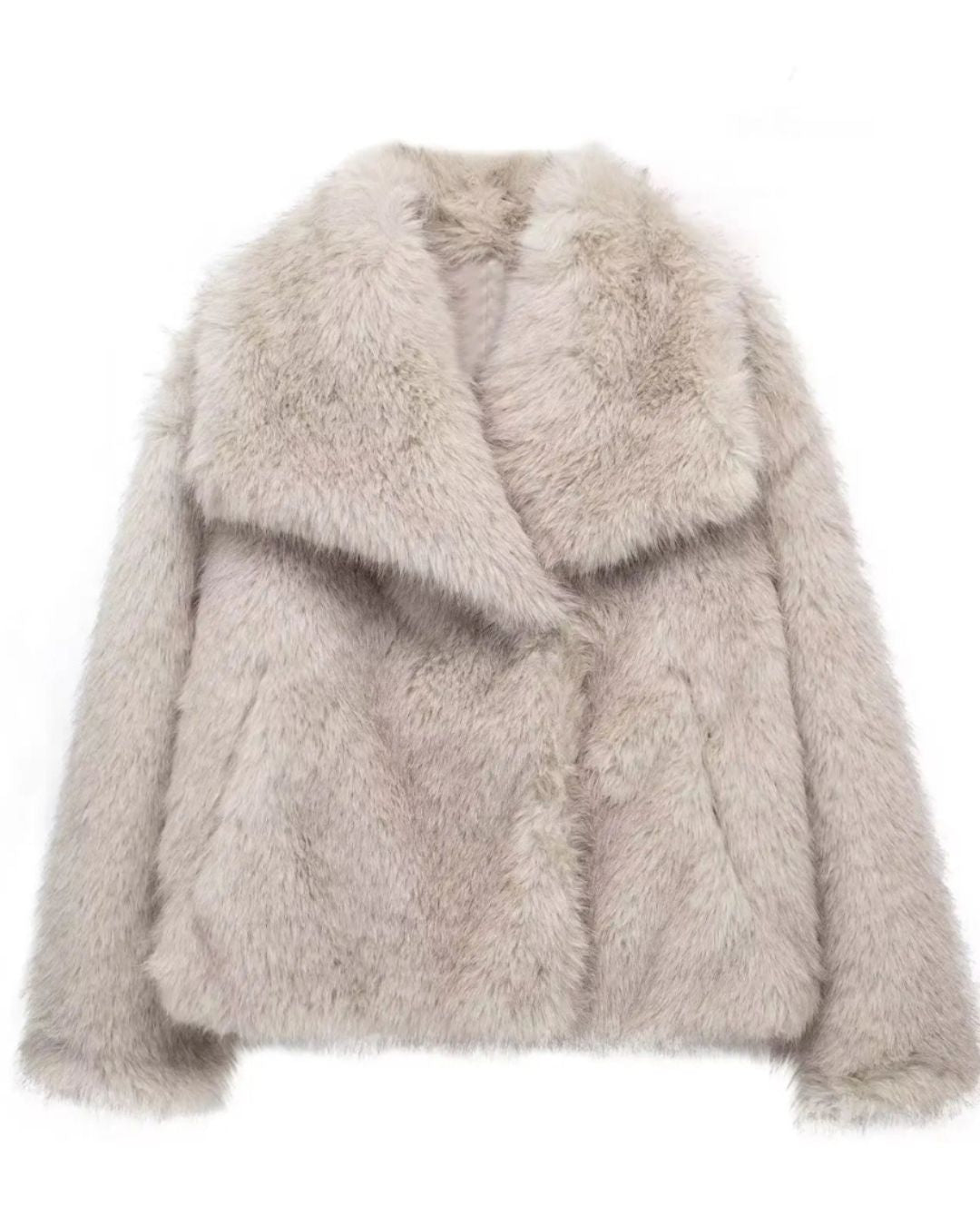 Arctic Luxe Faux Fur Coat