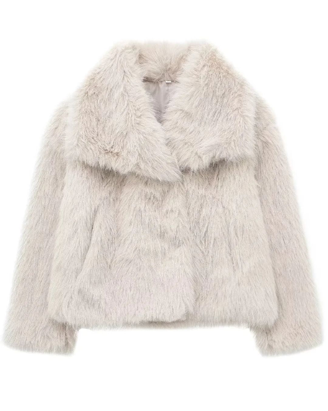 Arctic Luxe Faux Fur Coat