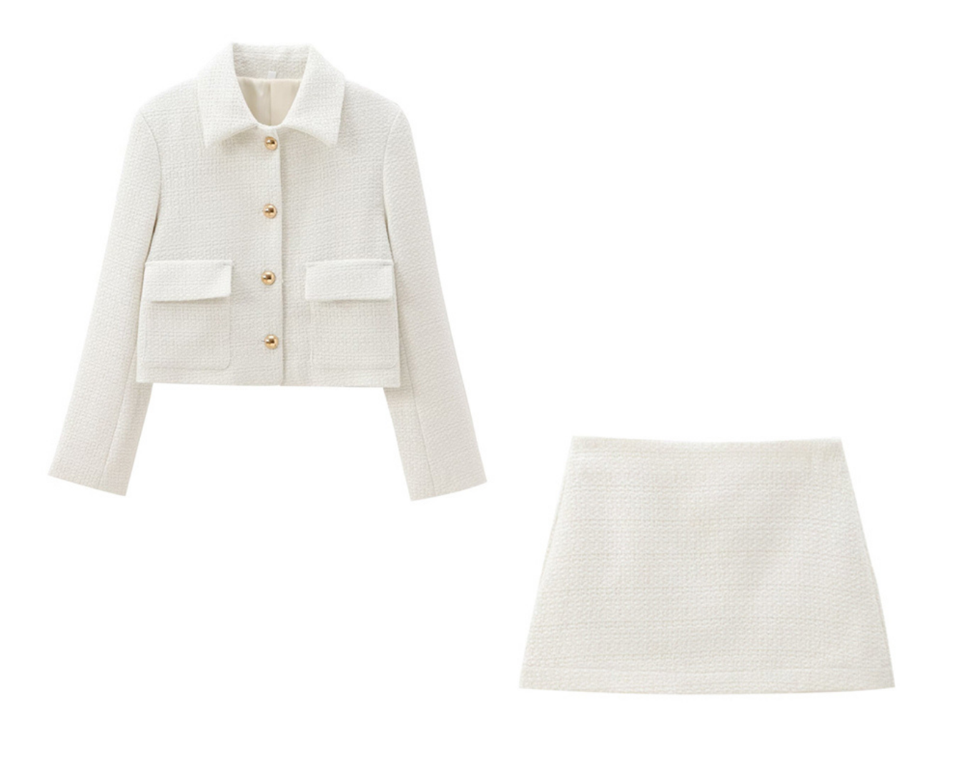 Chic Élégance Tweed-Set