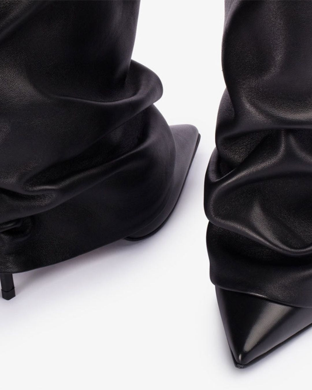 Slouch Luxe Pointed-Heel Boots