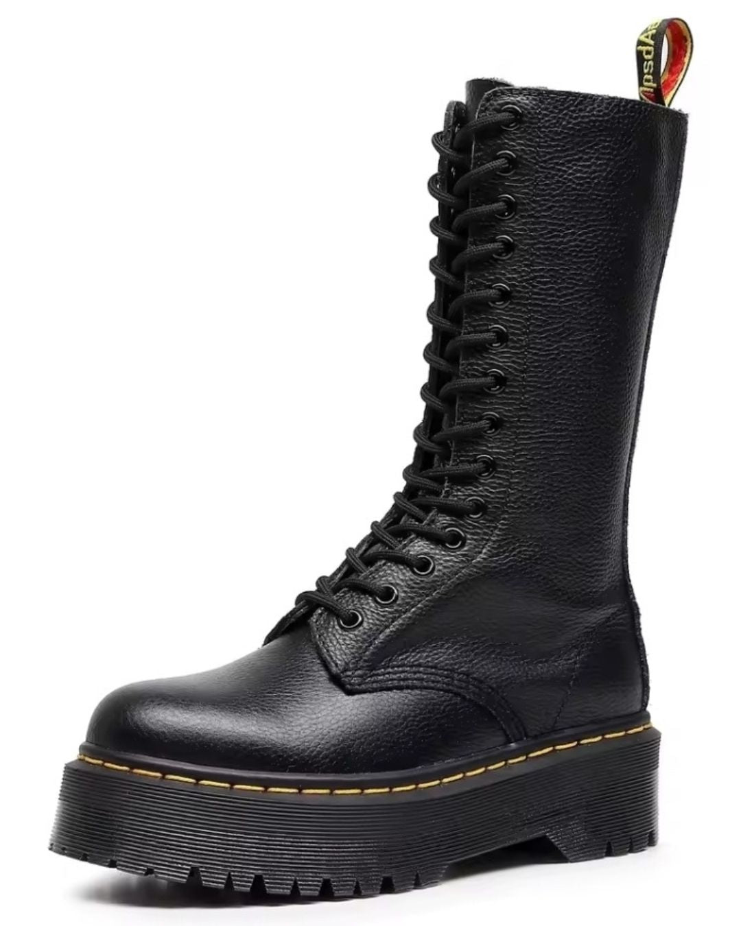 Urban Warrior High-Lace Platform Boots