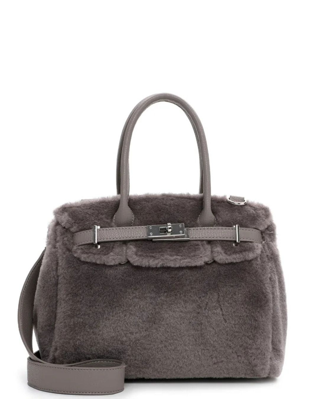 Faux Fur Luxe Tote Bag