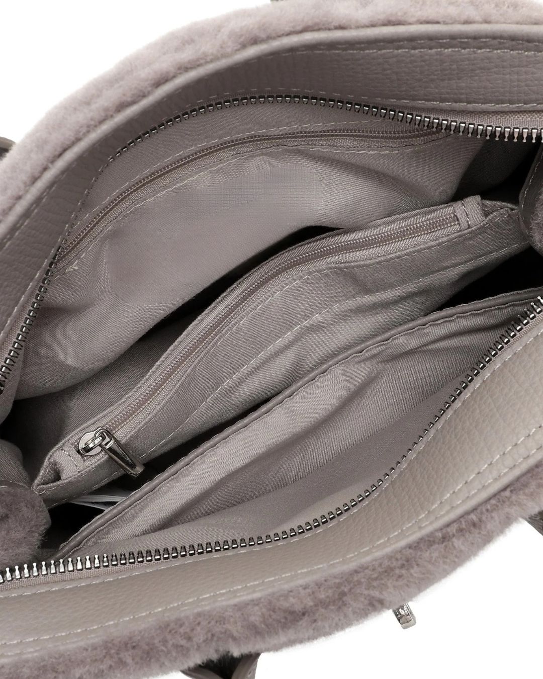 Faux Fur Luxe Tote Bag