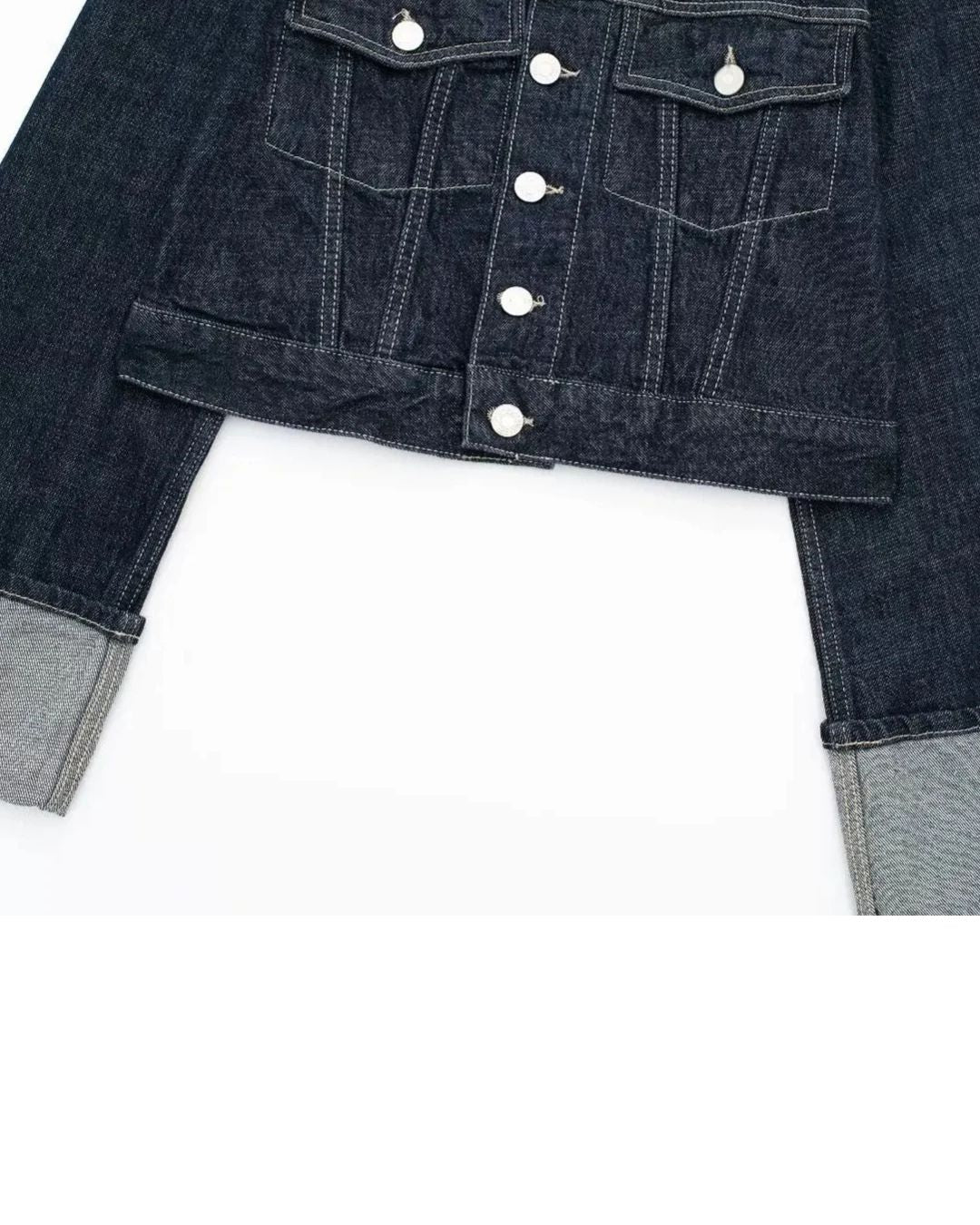 Luxe Cuff Denim Ensemble