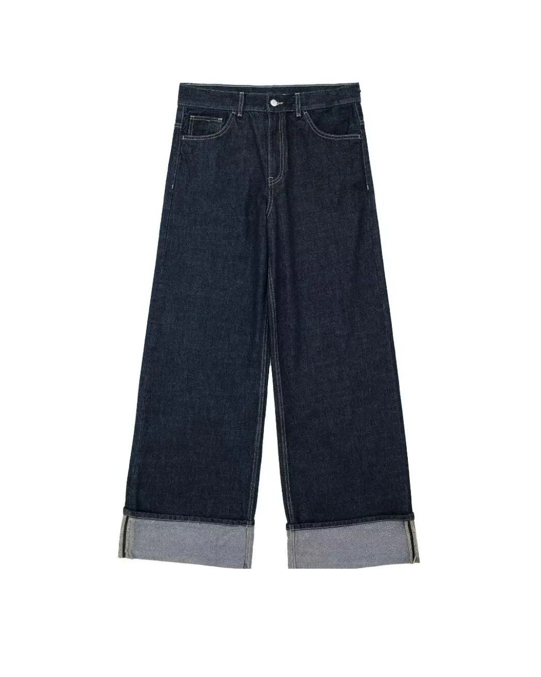 Luxe Cuff Denim Ensemble