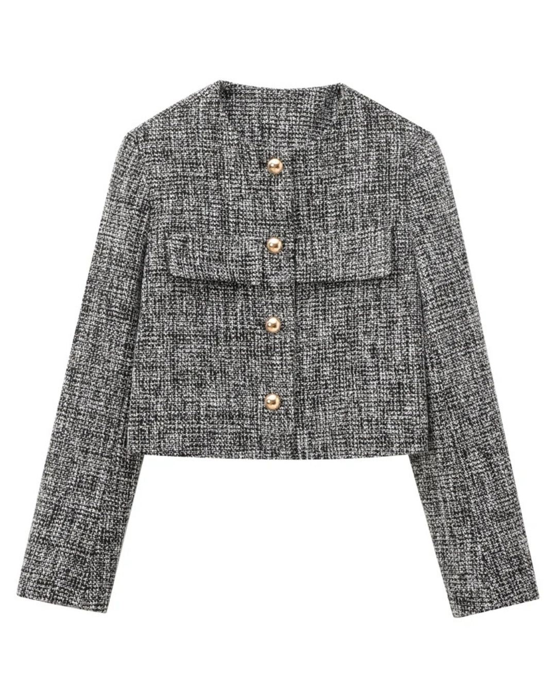 Parisian Tweed Two-Piece Set