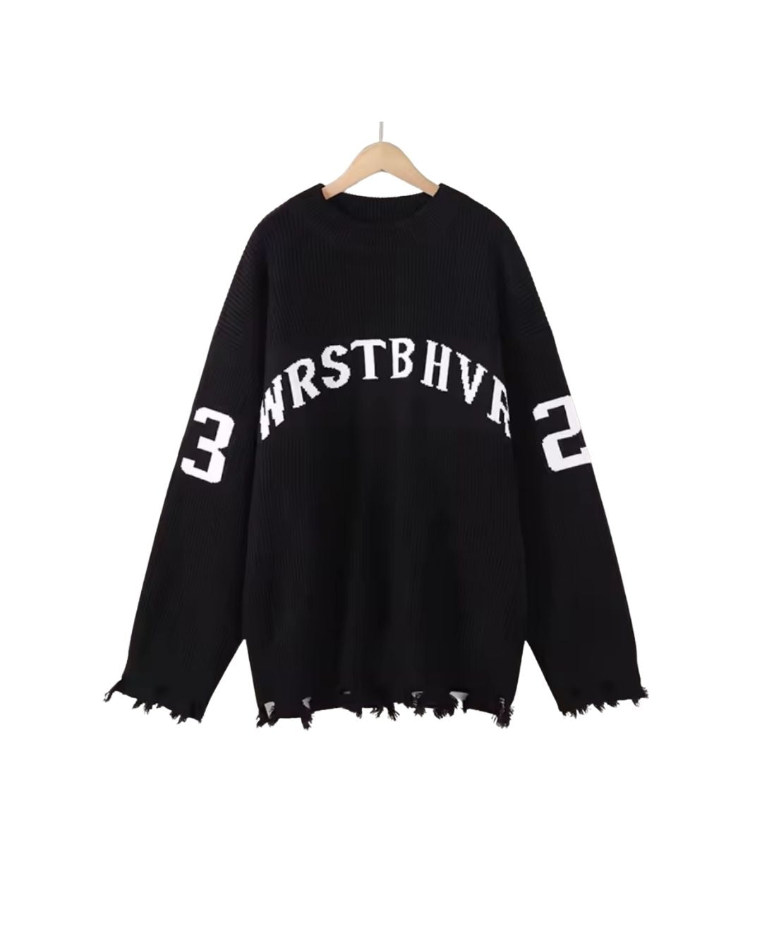 Urban Statement Jacquard Oversize Pullover