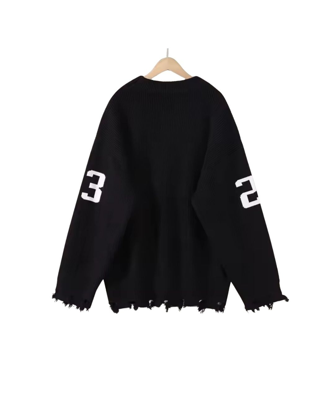Urban Statement Jacquard Oversize Pullover