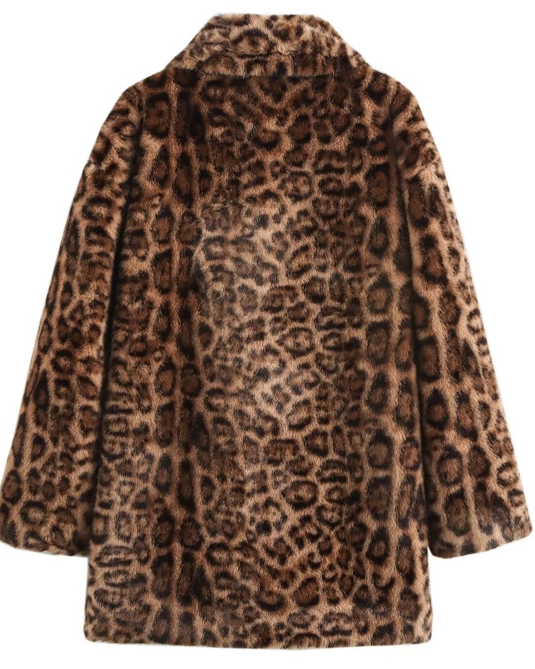 Leopard Luxe Faux Fur Jacket