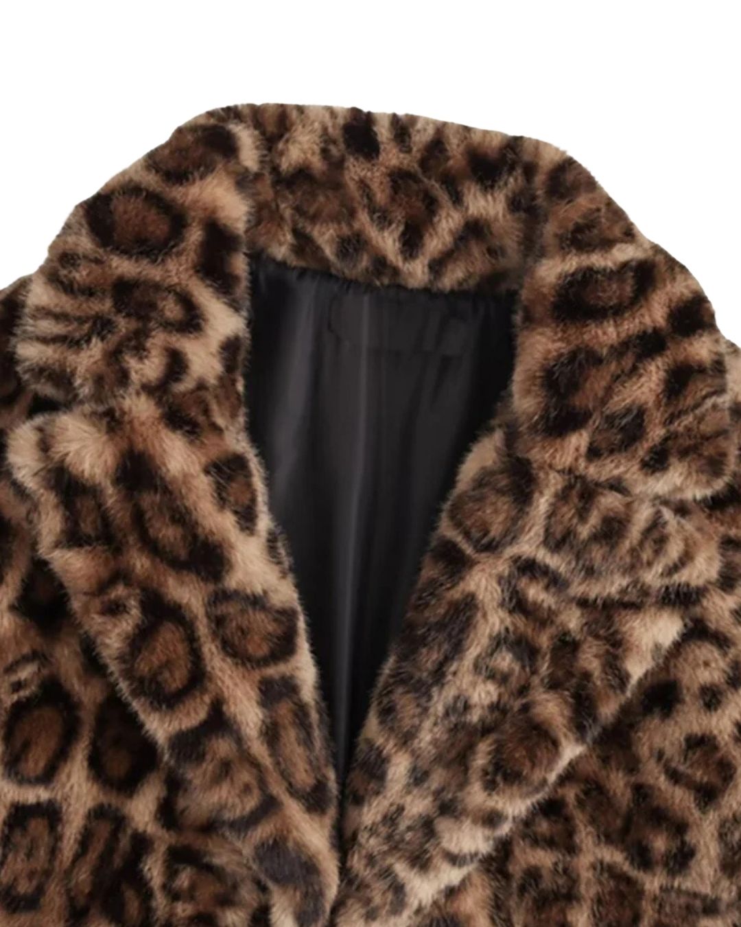 Leopard Luxe Faux Fur Jacket