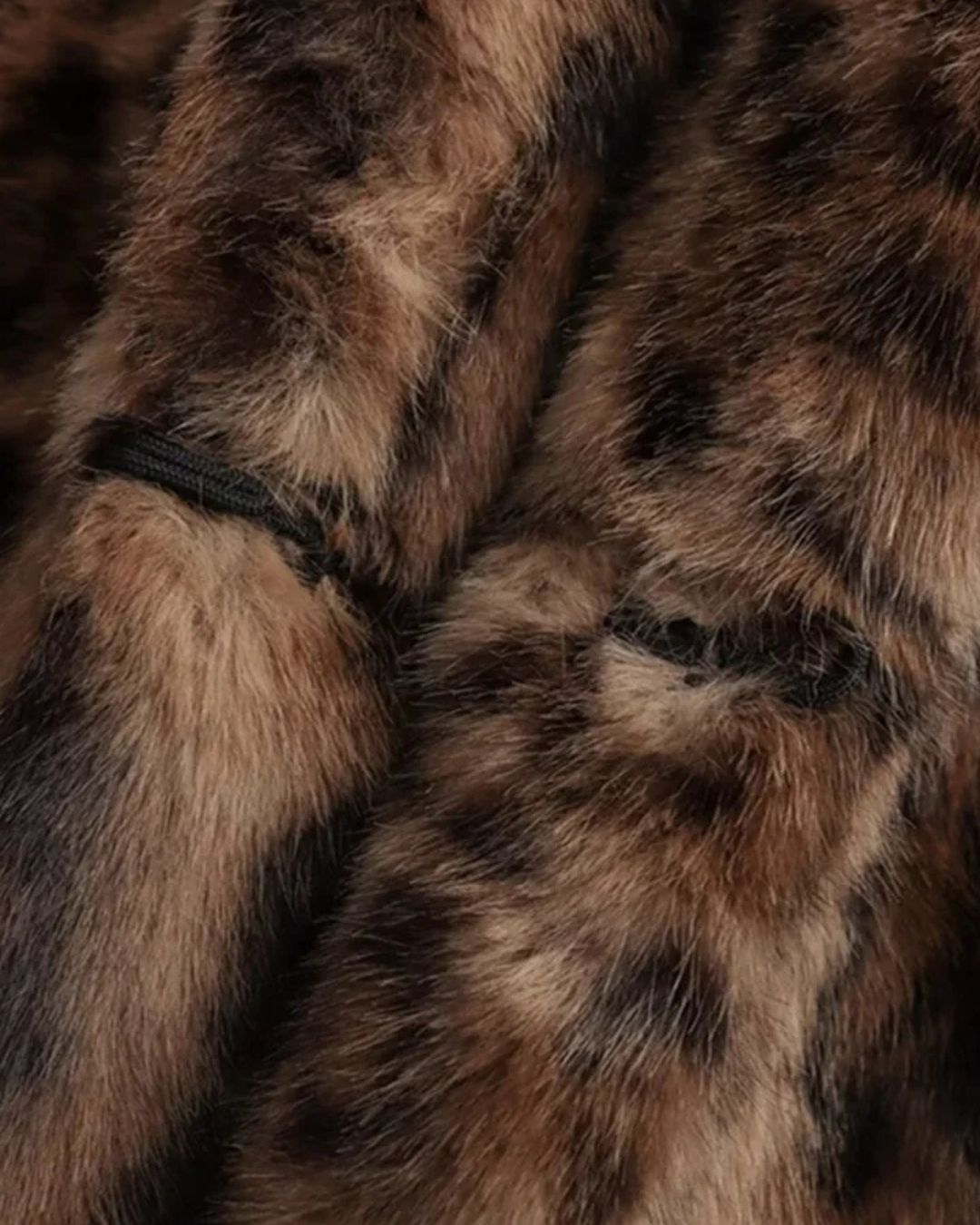 Leopard Luxe Faux Fur Jacket