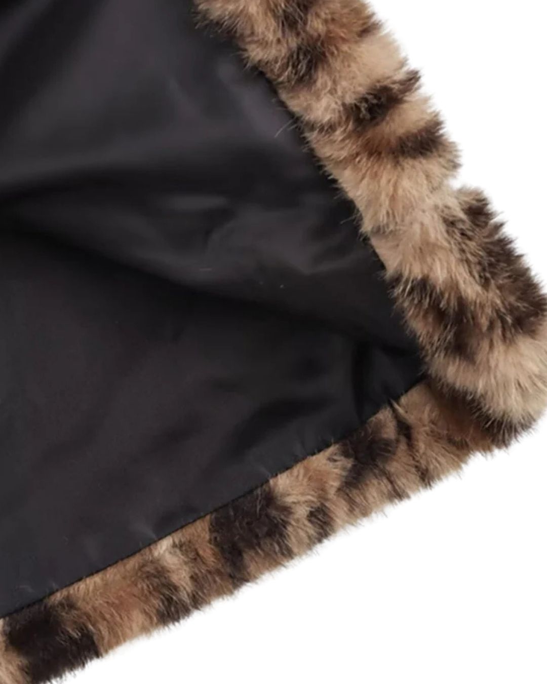 Leopard Luxe Faux Fur Jacket