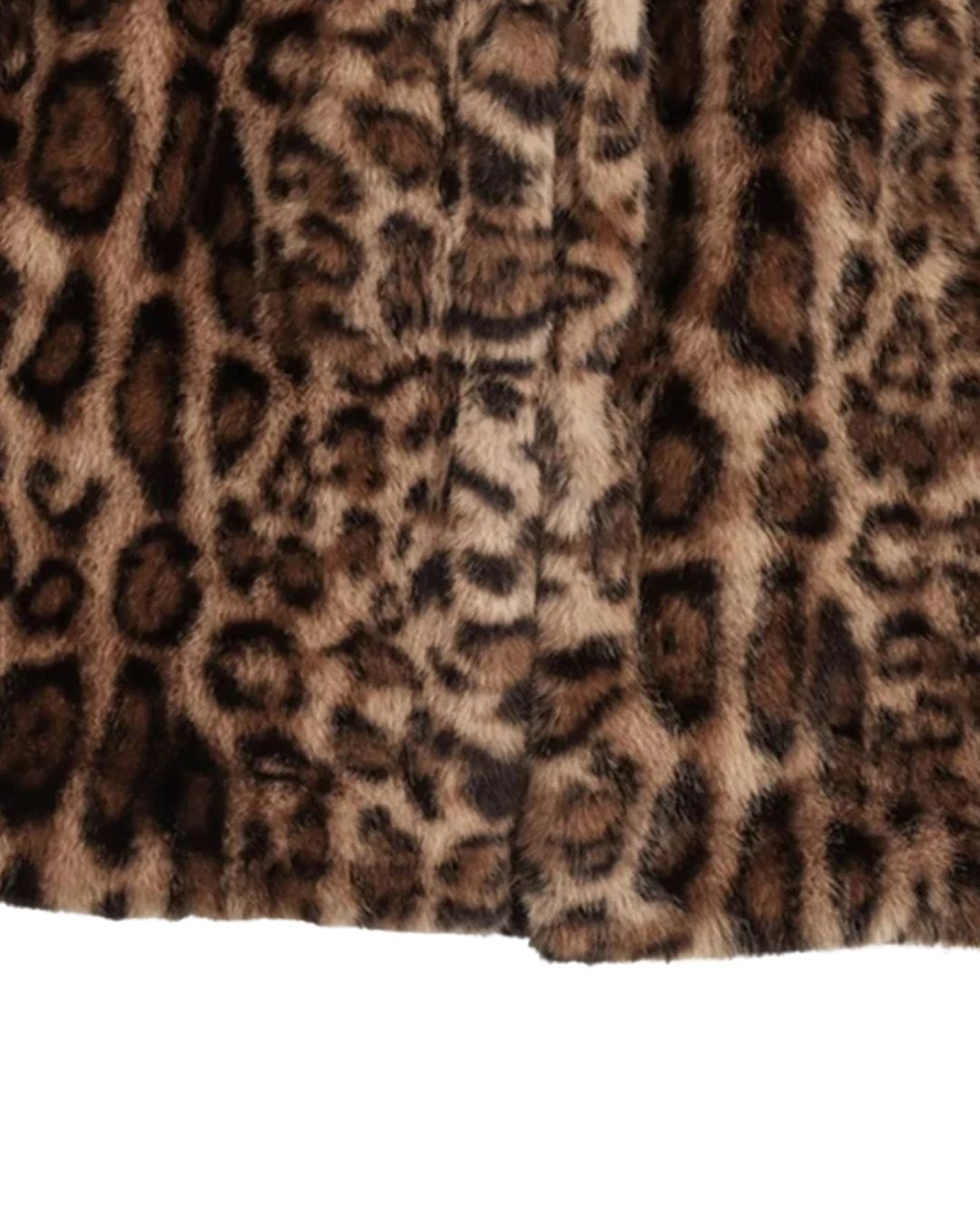 Leopard Luxe Faux Fur Jacket
