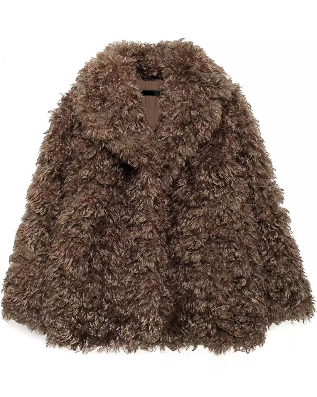 Cuddly Chic Teddy Faux Fur Coat