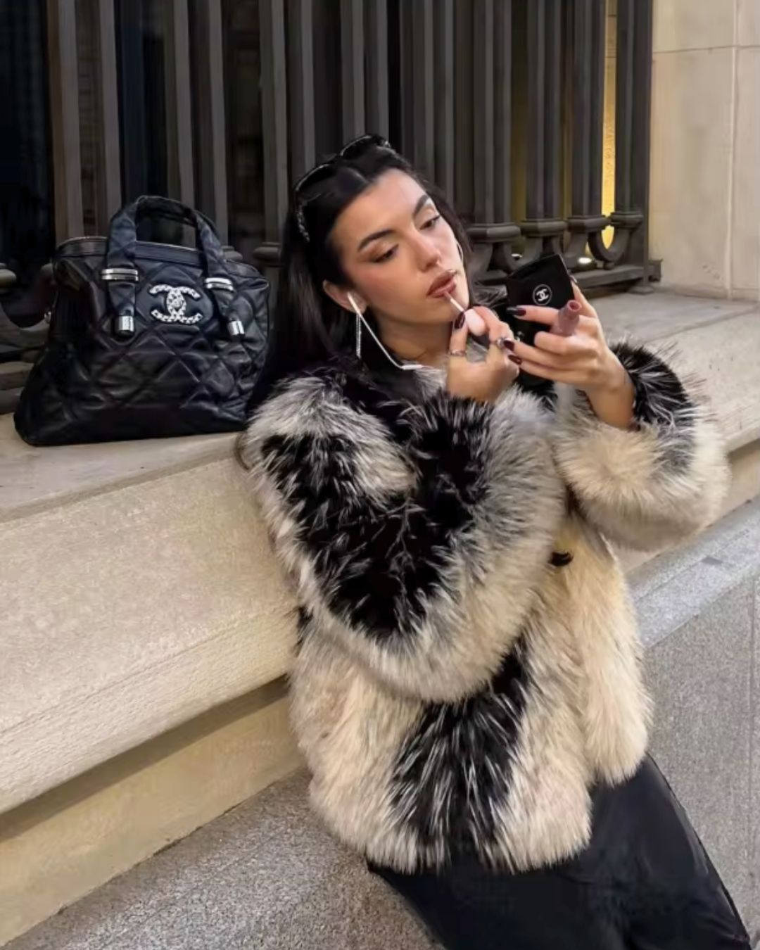 Urban Luxe Faux Fur Jacket