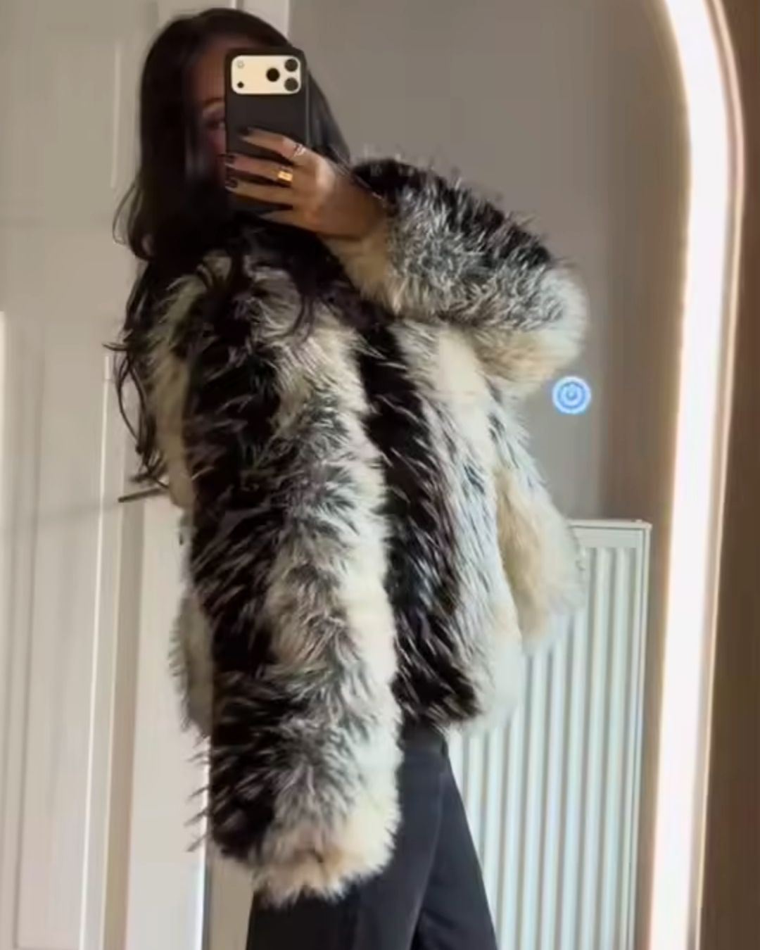 Urban Luxe Faux Fur Jacket