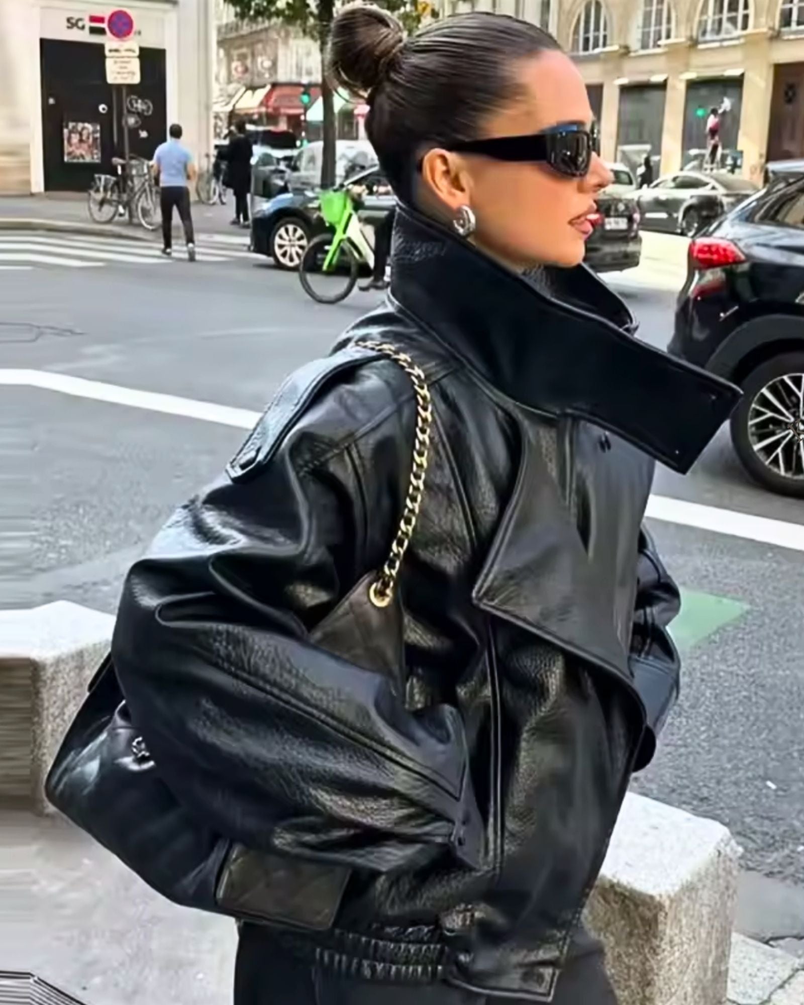 Urban Rebel Oversized Moto Jacket